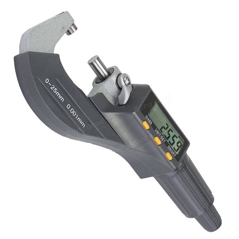 Lcd Electronic Digimatic Micrometer Professional 0 25mm Outside 0 1inch