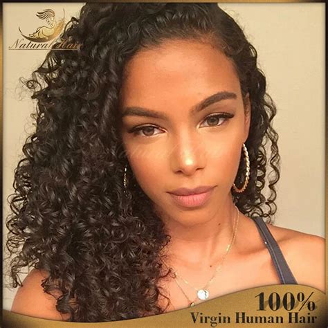 Two Tone Ombre Human Hair Lace Front Wig Afro Kinky Curly Full Lace Wigs Virgin Glueless Wig
