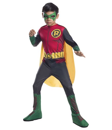 Dc Comics The New 52 Robin Boys Costume Superhero Costume