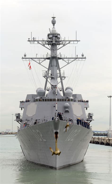 Us Destroyer Sampson On Station For Airliner Search Fort Worth Lcs