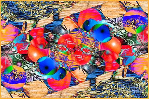 Bright Colorful Abstract Digital Art By Barbara A Griffin Fine Art