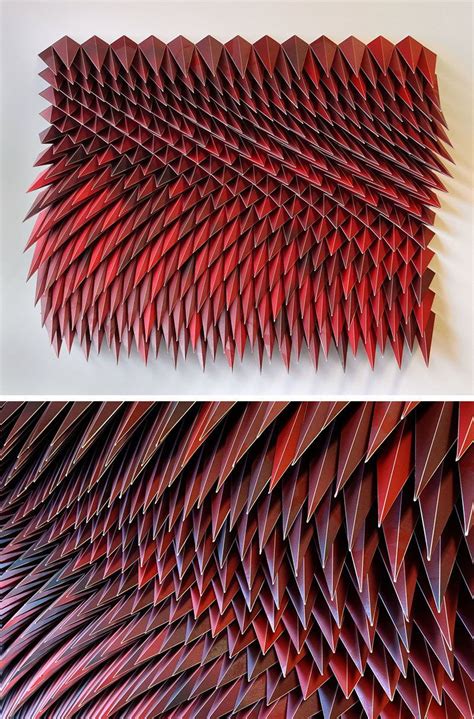 The Colorful Paper Sculptures Of Matt Shlian Paper Sculpture