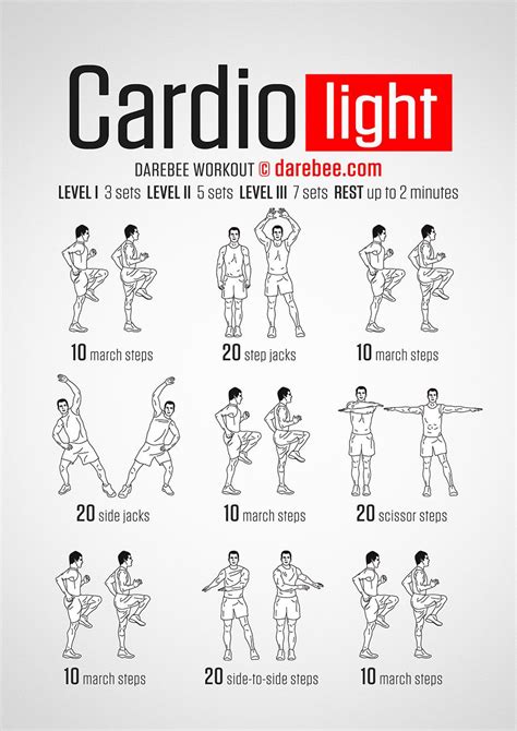 What Are Some Examples Of Cardio Workouts Cardio Workout Exercises