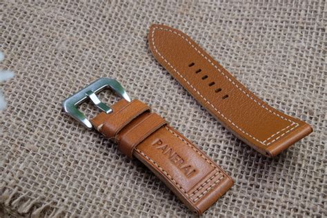 Brown Italian Vachetta Leather Strap For Panerai Hdpam14 Hdstraps