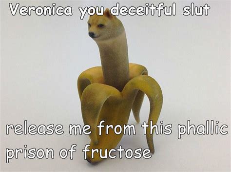 Doge Banana Trapped Doge Know Your Meme