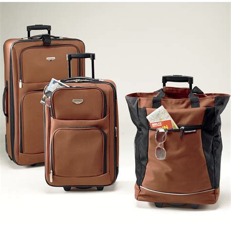3 Piece Expandable Travel Luggage Set Seventh Avenue