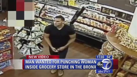 Caught On Camera Man Attacking Woman At Bronx Grocery Store Abc7 New York