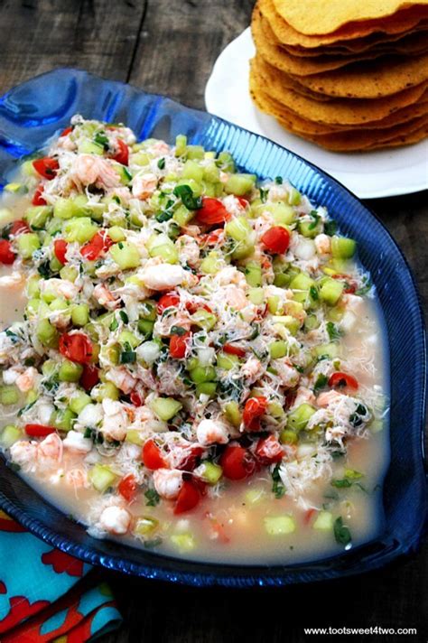 Kyles Killer Crab Lovers Ceviche Del Mar Toot Sweet 4 Two