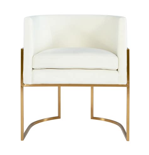 3.8 out of 5 stars 7. Giselle Cream Velvet Dining Chair Gold Leg | NJMODERN ...