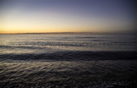 Waters Of Lake Michigan At Daybreak Image Free Stock Photo Public