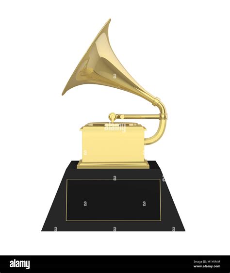 Grammy Award Trophy Isolated Hi Res Stock Photography And Images Alamy