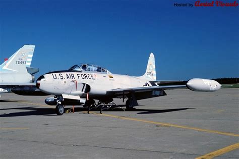 Aerial Visuals Airframe Dossier Lockheed T 33a 1 Lo Sn 53 5802