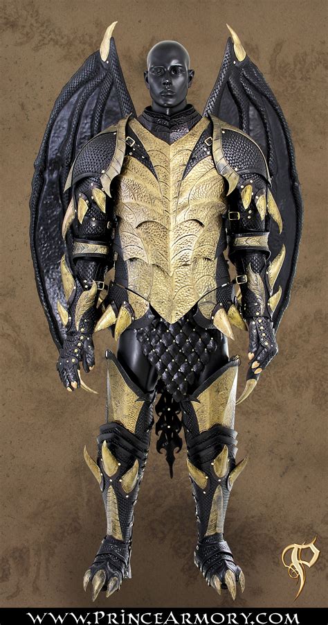 Leather Dragon Fantasy Armor Complete By Azmal On Deviantart Fantasy