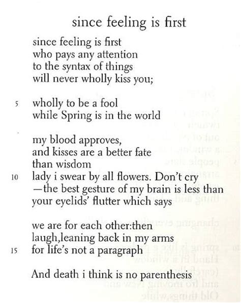 7 E E Cummings Love Poems That Are Better Out Loud Her Campus