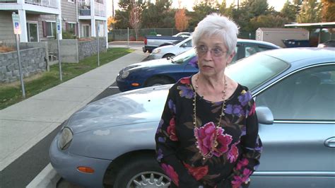 88 year old spokane woman feels unsafe after car is stolen