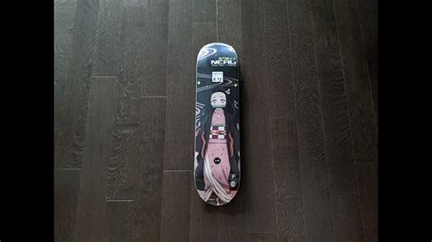 Skateboard Primitive X Demon Slayer Nezuko Skateboard Deck