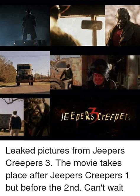 Jeepersc Reeper Leaked Pictures From Jeepers Creepers 3 The Movie Takes Place After Jeepers