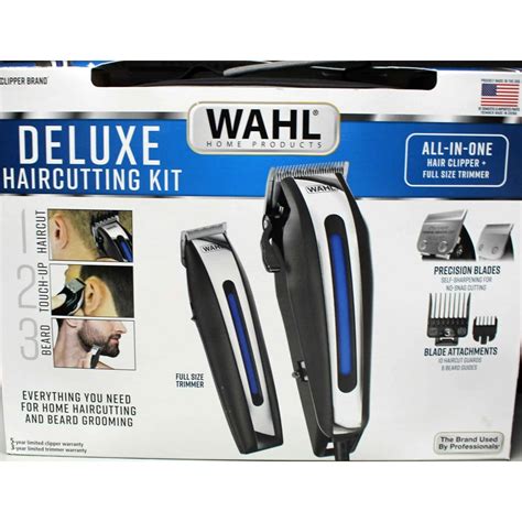 Wahl Deluxe Complete Hair Cutting Kit 29 Piece Set