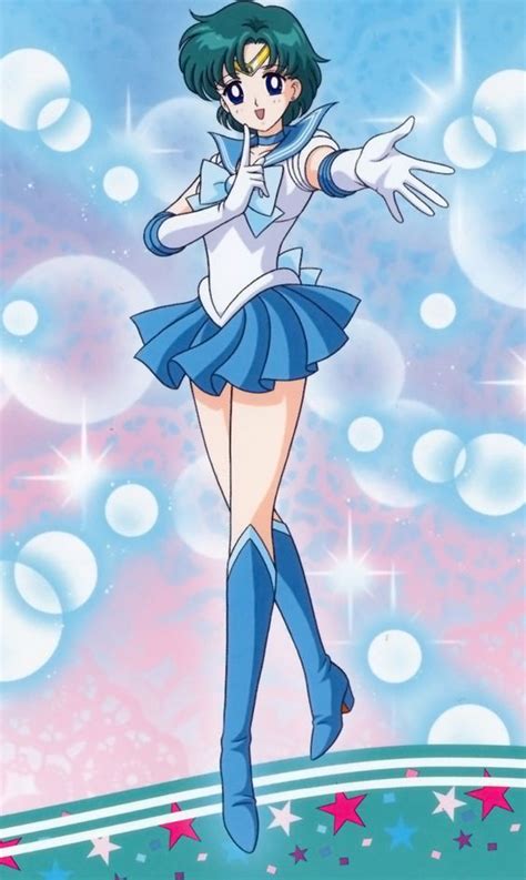 Sailor Mercury Sailor Moon Pose Sailor Moon Manga Sailor Moon