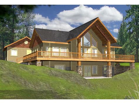 Rustic Mountain House Plans With Walkout Basement Rustic Mountain House