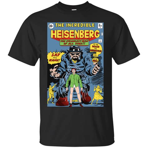 The Incredible Heisenberg Breaking Bad Cotton T Shirt