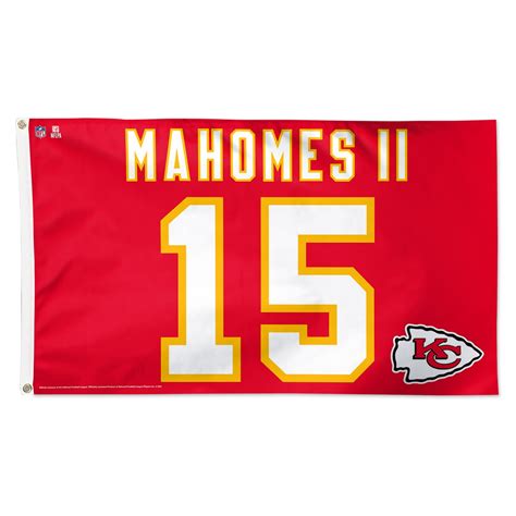 WinCraft Patrick Mahomes Kansas City Chiefs 3' x 5' Single-Sided Deluxe