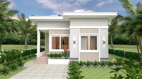24x24 Small House Design 7x7 Meter 2 Bedrooms Pdf Full Plan