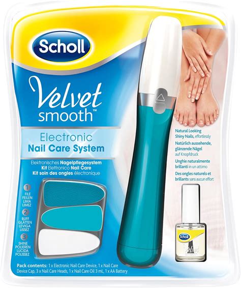 Scholl Velvet Smooth Electronic Nail Care System Uk Beauty