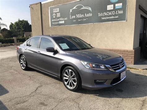 Used Honda Accord 2015 For Sale In Whittier Ca Low Miles Auto