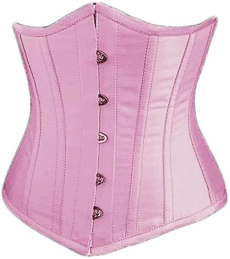 alivila y fashion womens sexy satin vintage underbust waist training corset bustier