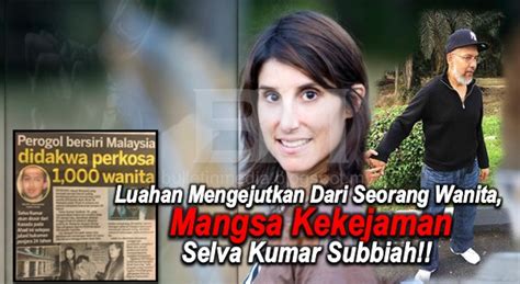 The directive to the state immigration department is to be enforced immediately, as selva is considered a high risk individual. Ini Luahan Mengejutkan Dari Seorang Wanita, Mangsa ...