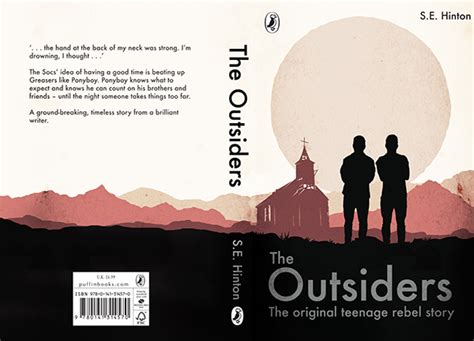 The Outsiders Book Cover On Behance