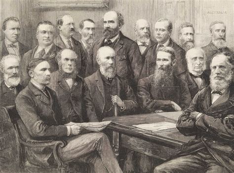 The Australasian Federal Convention At Sydney National Portrait Gallery