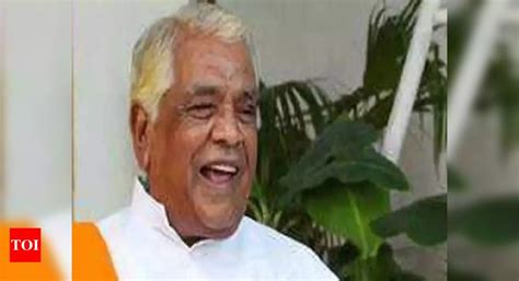 Former Chief Minister Babulal Gaur Ill Put On Life Support Bhopal News Times Of India