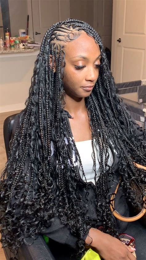 50 Flip Over Fulani Braids Hairstyles You Need To Try Asap Hair Braid