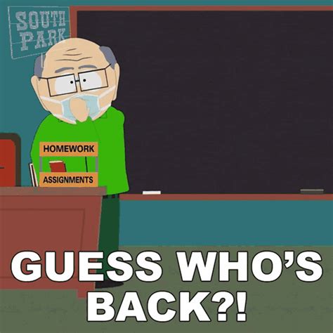 Guess Whos Back Mr Garrison  Guess Whos Back Mr Garrison South