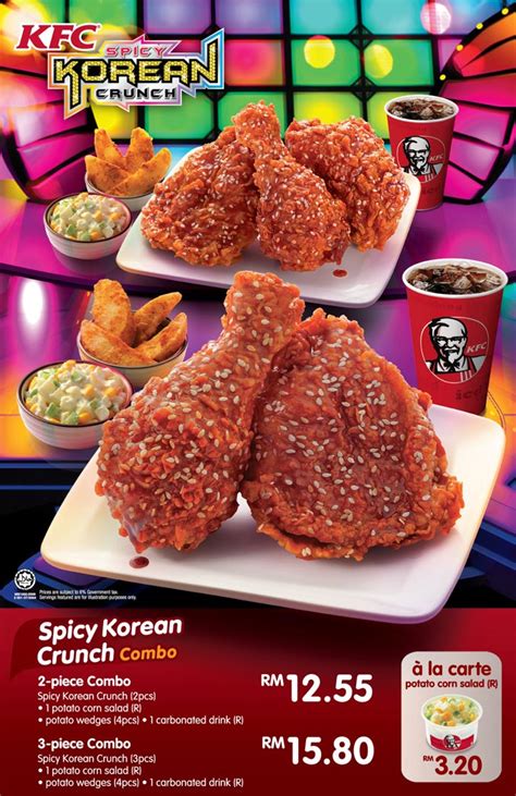 The Hottest Thing From Korea Is Now At Kfc Malaysian Foodie