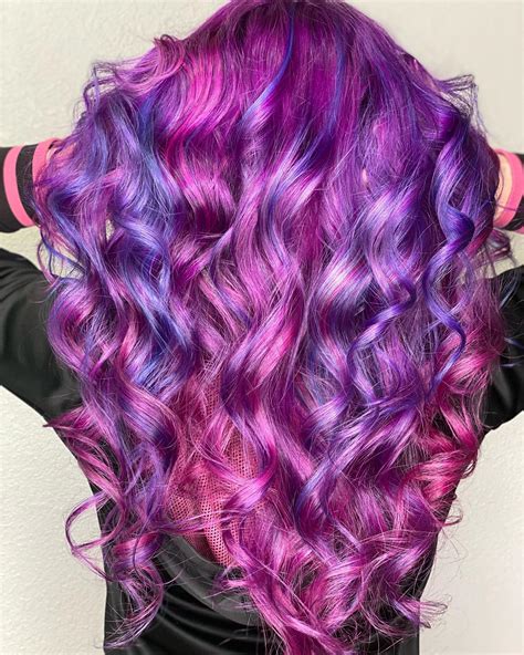 Top Black Curly Hair With Pink Highlights Polarrunningexpeditions