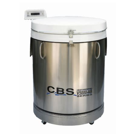 PHC Europe CBS V 5000AB Cryostorage Equipment Liquid Nitrogen Sample