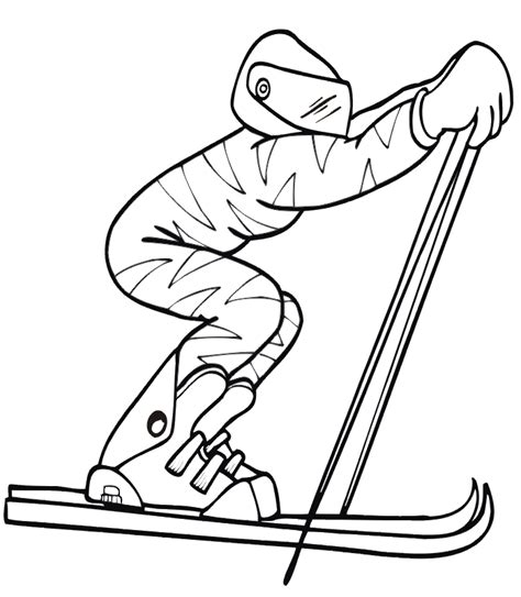 Free Printable Winter Olympics Coloring Pages