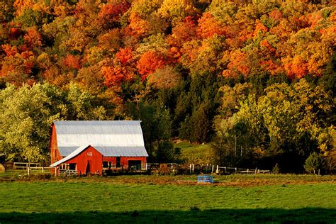 Country Barn In The Fall Photograph By Dysong Photography Fine Art