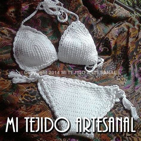Bikini Tejida Al Crochet Verano 2015