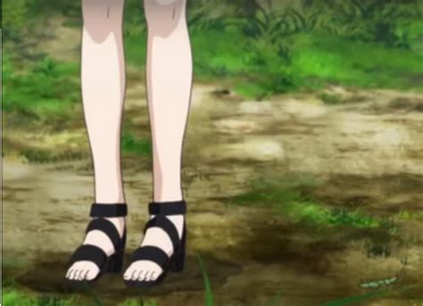 Neko Kuroha With Sandals Gokukoku No Brynhildr By Animegirlsfeets On