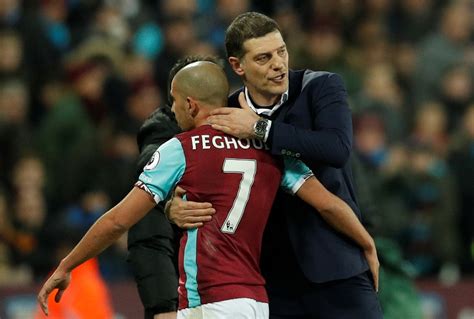 West Ham Win Feghouli Appeal Against Red Card During Manchester United Match The Peninsula Qatar