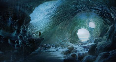 Artstation Ice Cave 2020