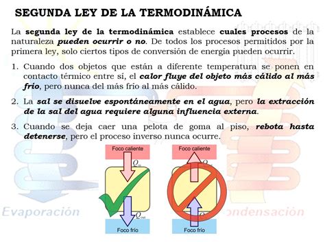 Termodinamica Termodinámica Segunda Ley De La Termodinámica