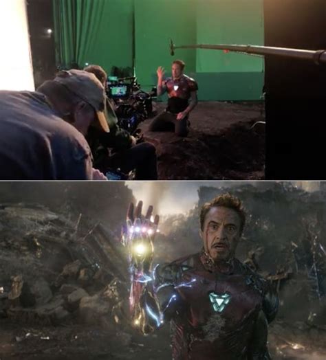 20 Mind Blowing Avengers Endgame Images Before And After Special Effects