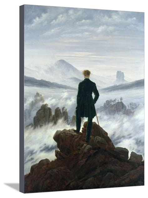 The Wanderer Above The Sea Of Fog 1818 Traditional Figurative Men