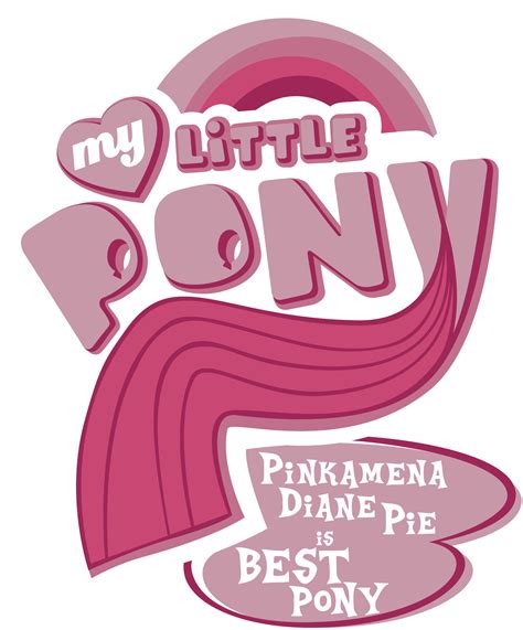 No professional skills required, try it now to generate a perfect logo for your business. My Little Best Pony Logo - Pinkamena Diane Pie by ...