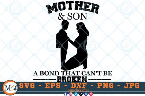 Mother And Son Svg Mom Quotes Svg Mom Life Svg Love Svg Mothers Day Svg